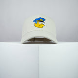 Chief Wiggum embroidered baseball cap beige / the simpsons / bart / marge / homer / embroidery / patch / hat / dad hat / cap / iron on patch / embroidered patch / badge / applique / embroidered / punk patches / trucker hat / snapback / caps / dad hats / baseball hat / mens hat / womens hat / embroidered hat / dad cap / embroidered cap