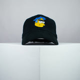 Chief Wiggum embroidered baseball cap black / the simpsons / bart / marge / homer / embroidery / patch / hat / dad hat / cap / iron on patch / embroidered patch / badge / applique / embroidered / punk patches / trucker hat / snapback / caps / dad hats / baseball hat / mens hat / womens hat / embroidered hat / dad cap / embroidered cap