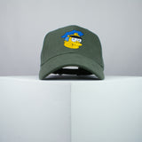 Chief Wiggum embroidered baseball cap olive green / the simpsons / bart / marge / homer / embroidery / patch / hat / dad hat / cap / iron on patch / embroidered patch / badge / applique / embroidered / punk patches / trucker hat / snapback / caps / dad hats / baseball hat / mens hat / womens hat / embroidered hat / dad cap / embroidered cap