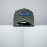 Chill embroidered baseball cap olive green / 90s / retro / vintage / rainbow / embroidery / patch / hat / dad hat / cap / iron on patch / embroidered patch / badge / applique / embroidered / punk patches / trucker hat / snapback / caps / dad hats / baseball hat / mens hat / womens hat / embroidered hat / dad cap / embroidered cap