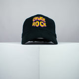 Chuck Rock Nintendo Gameboy game embroidered baseball cap black / retro / vintage / gamer / gaming / embroidery / patch / hat / dad hat / cap / iron on patch / embroidered patch / badge / applique / embroidered / punk patches / trucker hat / snapback / caps / dad hats / baseball hat / mens hat / womens hat / embroidered hat / dad cap / embroidered cap