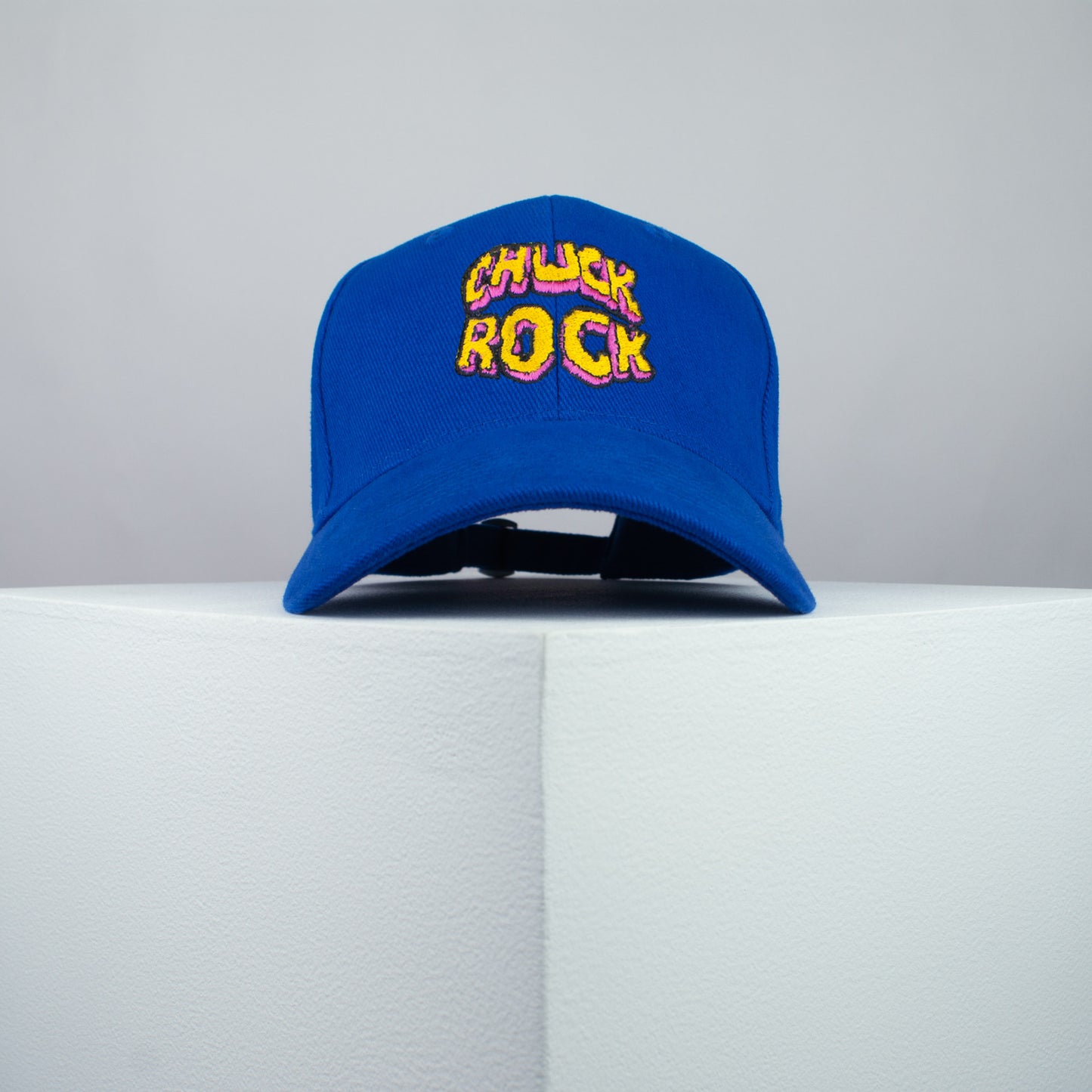 Chuck Rock Nintendo Gameboy game embroidered baseball cap blue / retro / vintage / gamer / gaming / embroidery / patch / hat / dad hat / cap / iron on patch / embroidered patch / badge / applique / embroidered / punk patches / trucker hat / snapback / caps / dad hats / baseball hat / mens hat / womens hat / embroidered hat / dad cap / embroidered cap