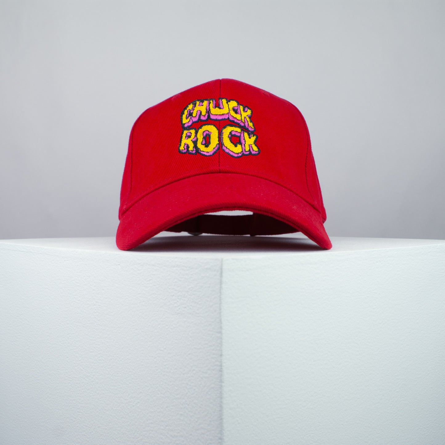 Chuck Rock Nintendo Gameboy game embroidered baseball cap red / retro / vintage / gamer / gaming / embroidery / patch / hat / dad hat / cap / iron on patch / embroidered patch / badge / applique / embroidered / punk patches / trucker hat / snapback / caps / dad hats / baseball hat / mens hat / womens hat / embroidered hat / dad cap / embroidered cap
