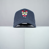 Cute Corgi Reindeer embroidered baseball cap grey / dog lover / puppy / pet / christmas / embroidery / patch / hat / dad hat / cap / iron on patch / embroidered patch / badge / applique / embroidered / punk patches / trucker hat / snapback / caps / dad hats / baseball hat / mens hat / womens hat / embroidered hat / dad cap / embroidered cap