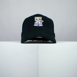 Cute Hungry Kitty embroidered baseball cap black / cat / kitten / bowl / dog / embroidery / patch / hat / dad hat / cap / iron on patch / embroidered patch / badge / applique / embroidered / punk patches / trucker hat / snapback / caps / dad hats / baseball hat / mens hat / womens hat / embroidered hat / dad cap / embroidered cap