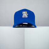Cute Hungry Kitty embroidered baseball cap blue / cat / kitten / bowl / dog / embroidery / patch / hat / dad hat / cap / iron on patch / embroidered patch / badge / applique / embroidered / punk patches / trucker hat / snapback / caps / dad hats / baseball hat / mens hat / womens hat / embroidered hat / dad cap / embroidered cap