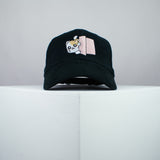 Cute Nosey Kitty embroidered baseball cap black / cat / kitten / pet / dog / embroidery / patch / hat / dad hat / cap / iron on patch / embroidered patch / badge / applique / embroidered / punk patches / trucker hat / snapback / caps / dad hats / baseball hat / mens hat / womens hat / embroidered hat / dad cap / embroidered cap