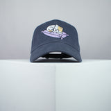 Cute sleeping kitty embroidered baseball cap grey / cat / kitten / pillow / dog / embroidery / patch / hat / dad hat / cap / iron on patch / embroidered patch / badge / applique / embroidered / punk patches / trucker hat / snapback / caps / dad hats / baseball hat / mens hat / womens hat / embroidered hat / dad cap / embroidered cap
