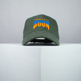 Dinner is ready soon / Doom embroidered baseball cap olive green / SNES / nintendo / N64 / gaming / gamer / embroidery / patch / dad / hat / cap / clothing // Hatty Hats / iron on patch / dad hat embroidered patch / badge / applique / embroidered / punk patches / trucker hat / snapback / caps / dad hats / baseball hat / mens hat / womens hat / embroidered hat / dad cap / embroidered cap