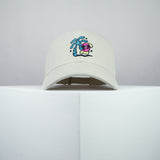 Disco Palm embroidered baseball cap beige / happy hippie / boho / bohemian / beach / embroidery / patch / hat / dad hat / cap / iron on patch / embroidered patch / badge / applique / embroidered / punk patches / trucker hat / snapback / caps / dad hats / baseball hat / mens hat / womens hat / embroidered hat / dad cap / embroidered cap