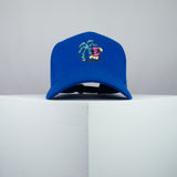 Disco Palm embroidered baseball cap blue / happy hippie / boho / bohemian / beach / embroidery / patch / hat / dad hat / cap / iron on patch / embroidered patch / badge / applique / embroidered / punk patches / trucker hat / snapback / caps / dad hats / baseball hat / mens hat / womens hat / embroidered hat / dad cap / embroidered cap