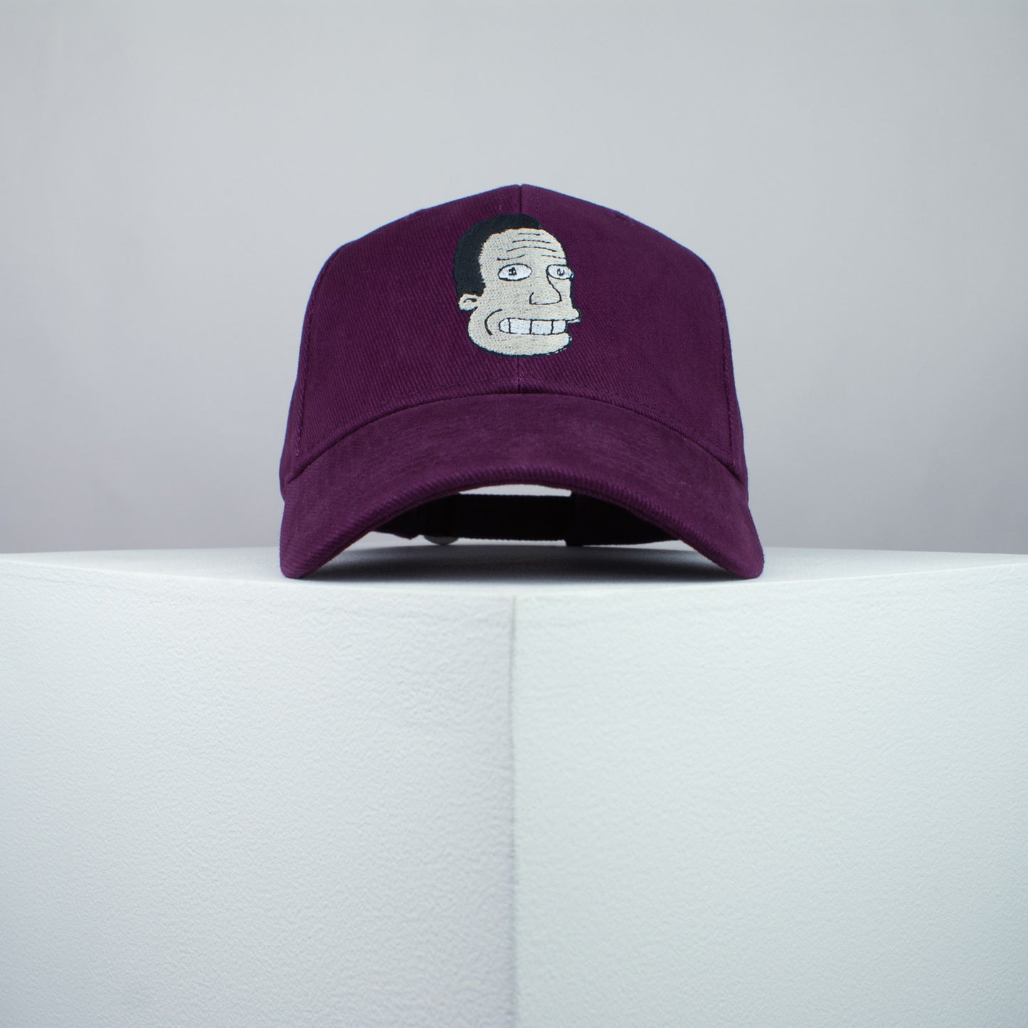 Dr. Hibbert embroidered baseball cap burgundy / the simpsons / bart / marge / homer / embroidery / patch / hat / dad hat / cap / iron on patch / embroidered patch / badge / applique / embroidered / punk patches / trucker hat / snapback / caps / dad hats / baseball hat / mens hat / womens hat / embroidered hat / dad cap / embroidered cap
