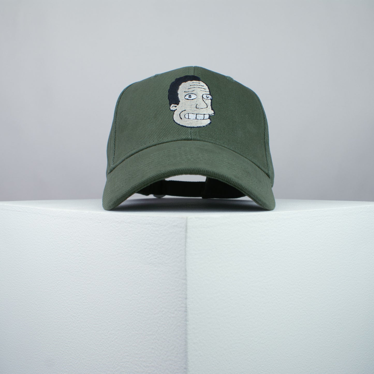 Dr. Hibbert embroidered baseball cap olive green / the simpsons / bart / marge / homer / embroidery / patch / hat / dad hat / cap / iron on patch / embroidered patch / badge / applique / embroidered / punk patches / trucker hat / snapback / caps / dad hats / baseball hat / mens hat / womens hat / embroidered hat / dad cap / embroidered cap