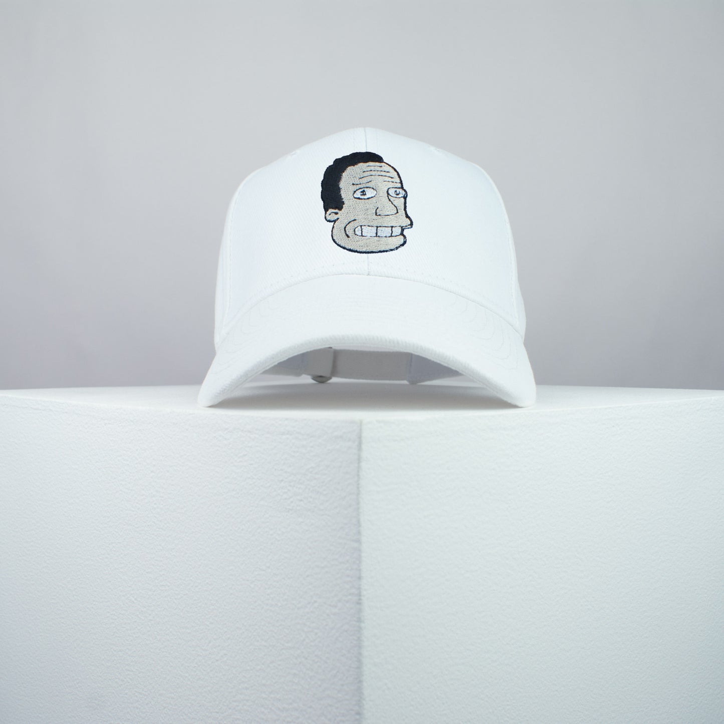 Dr. Hibbert embroidered baseball cap white / the simpsons / bart / marge / homer / embroidery / patch / hat / dad hat / cap / iron on patch / embroidered patch / badge / applique / embroidered / punk patches / trucker hat / snapback / caps / dad hats / baseball hat / mens hat / womens hat / embroidered hat / dad cap / embroidered cap