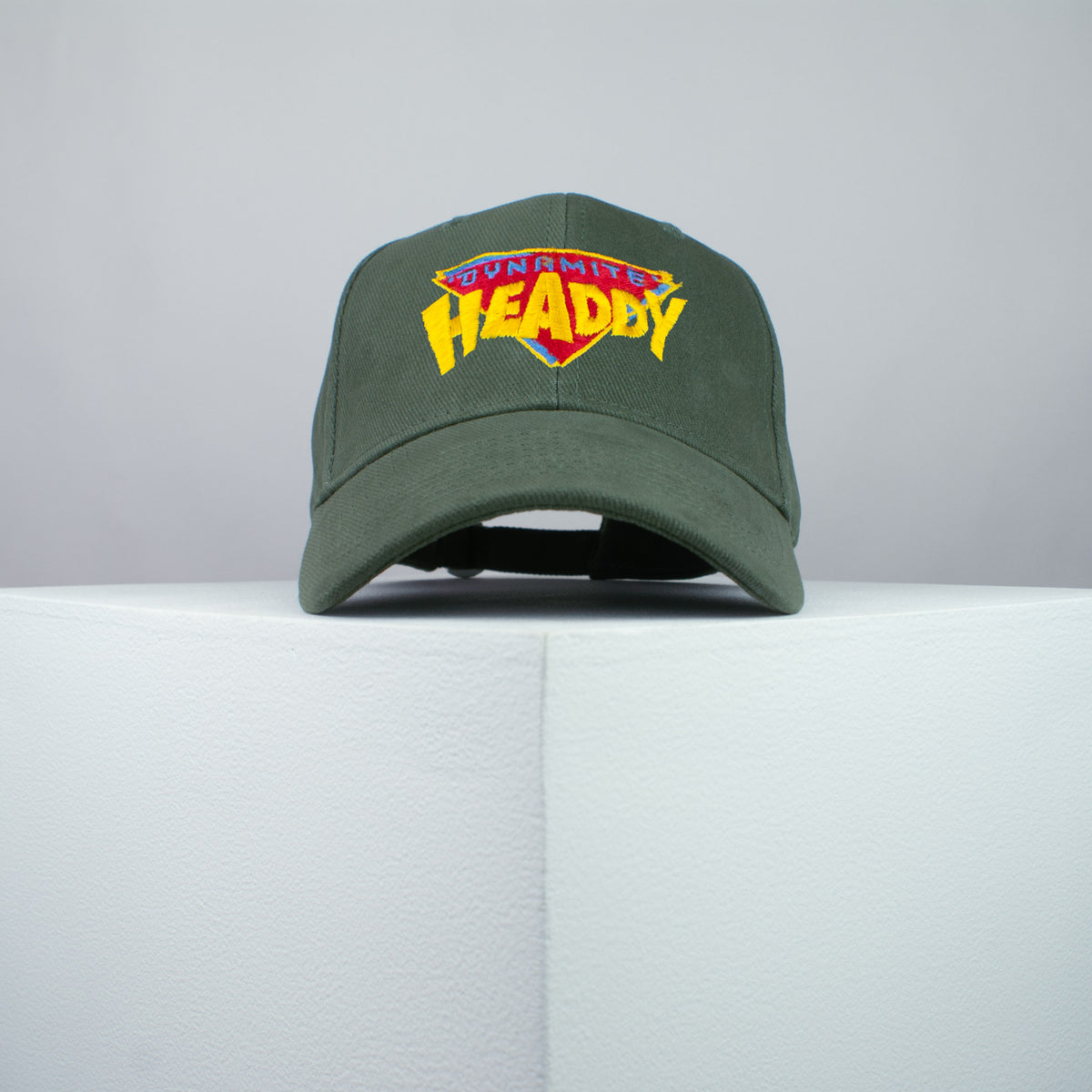 Dynamite Headdy Sega Genesis Game embroidered baseball cap olive green / retro / vintage / gamer / gaming / embroidery / patch / hat / dad hat / cap / iron on patch / embroidered patch / badge / applique / embroidered / punk patches / trucker hat / snapback / caps / dad hats / baseball hat / mens hat / womens hat / embroidered hat / dad cap / embroidered cap