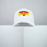 Dynamite Headdy Sega Genesis Game embroidered baseball cap white / retro / vintage / gamer / gaming / embroidery / patch / hat / dad hat / cap / iron on patch / embroidered patch / badge / applique / embroidered / punk patches / trucker hat / snapback / caps / dad hats / baseball hat / mens hat / womens hat / embroidered hat / dad cap / embroidered cap