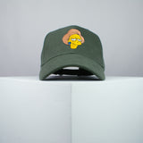 Edna Krabappel embroidered baseball cap olive green / the simpsons / bart / marge / homer / embroidery / patch / hat / dad hat / cap / iron on patch / embroidered patch / badge / applique / embroidered / punk patches / trucker hat / snapback / caps / dad hats / baseball hat / mens hat / womens hat / embroidered hat / dad cap / embroidered cap