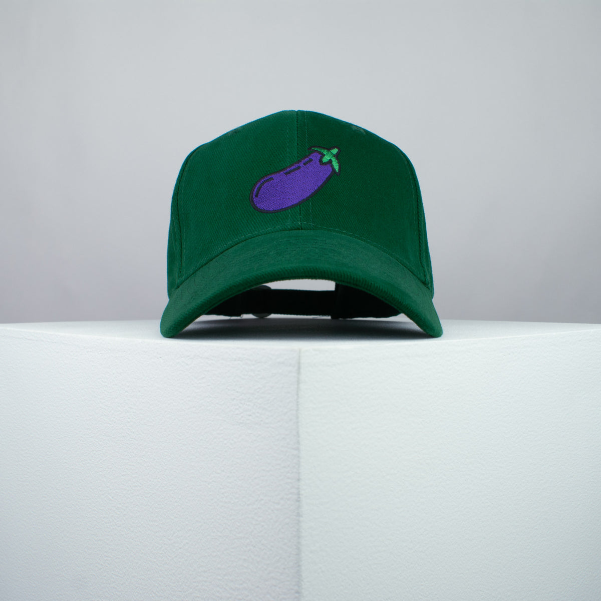 Eggplant embroidered baseball cap green / aubergine / vegetable / emoji / vegan / embroidery / patch / hat / dad hat / cap / iron on patch / embroidered patch / badge / applique / embroidered / punk patches / trucker hat / snapback / caps / dad hats / baseball hat / mens hat / womens hat / embroidered hat / dad cap / embroidered cap