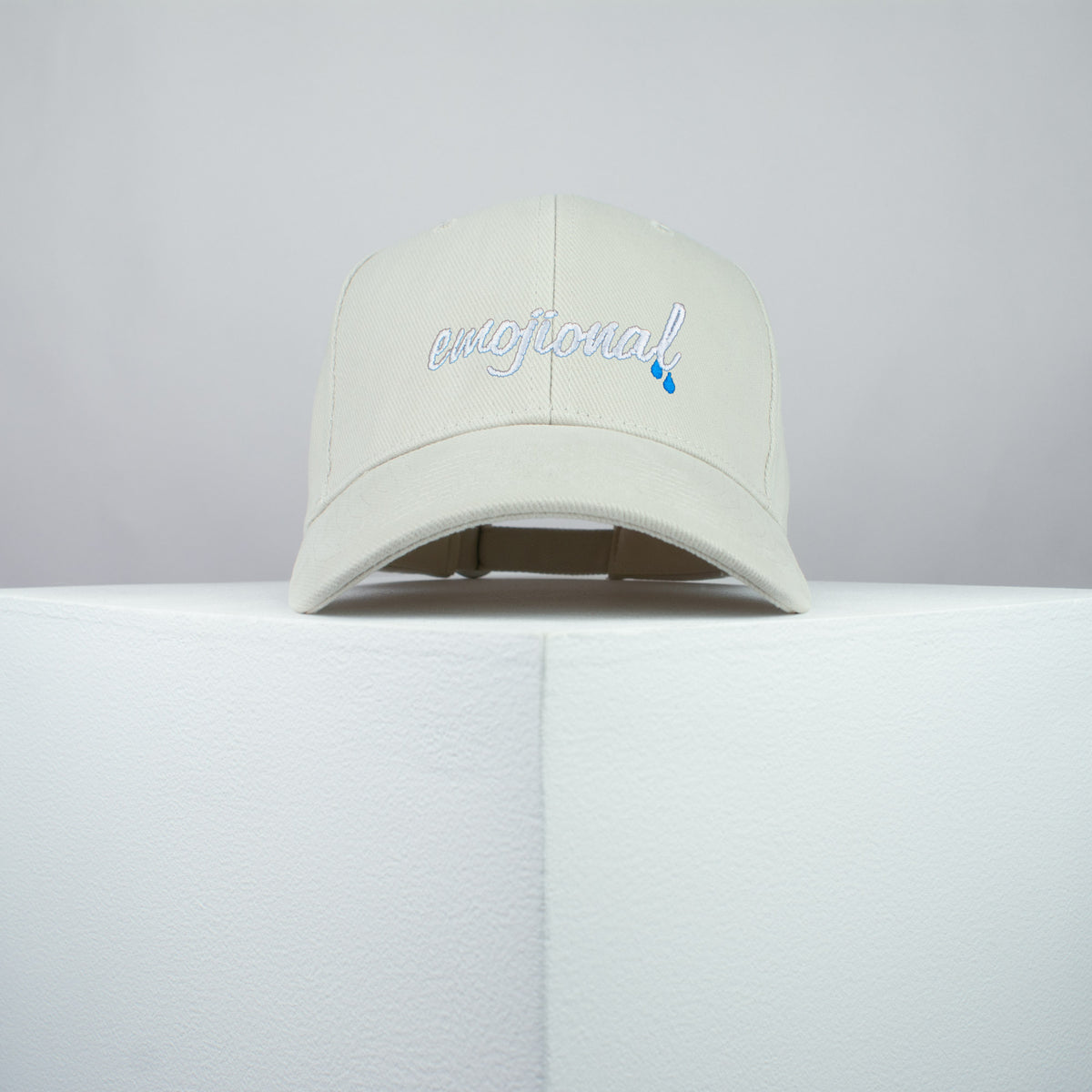 Emojional embroidered baseball cap beige / emoji / patches / feminist / embroidery / patch / hat / dad hat / cap / iron on patch / embroidered patch / badge / applique / embroidered / punk patches / trucker hat / snapback / caps / dad hats / baseball hat / mens hat / womens hat / embroidered hat / dad cap / embroidered cap / website