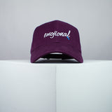 Emojional embroidered baseball cap burgundy / emoji / patches / feminist / embroidery / patch / hat / dad hat / cap / iron on patch / embroidered patch / badge / applique / embroidered / punk patches / trucker hat / snapback / caps / dad hats / baseball hat / mens hat / womens hat / embroidered hat / dad cap / embroidered cap / website