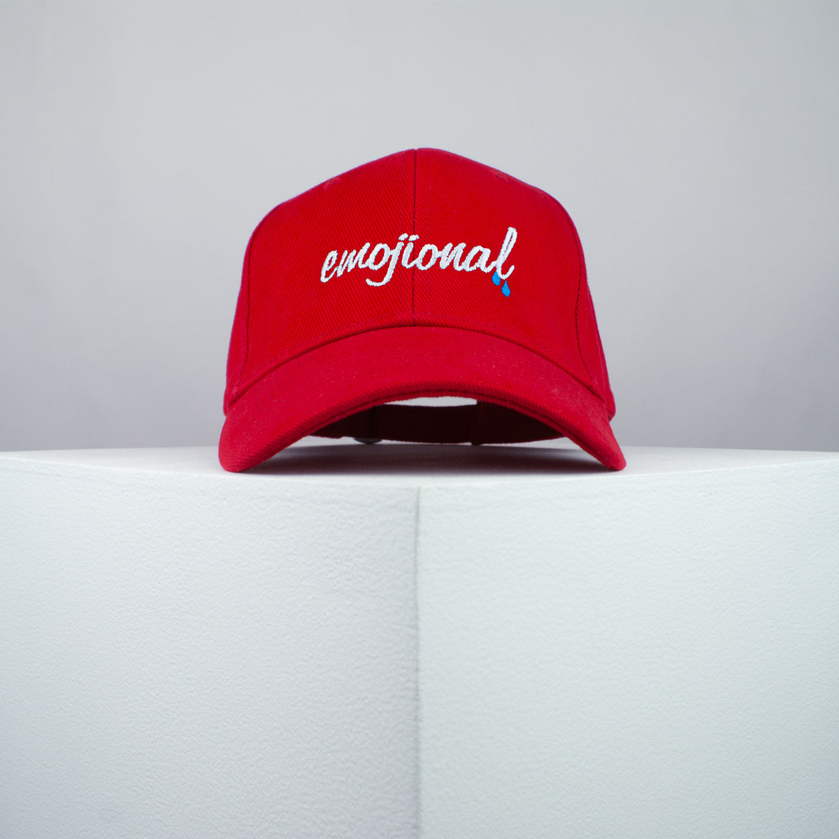 Emojional embroidered baseball cap red / emoji / patches / feminist / embroidery / patch / hat / dad hat / cap / iron on patch / embroidered patch / badge / applique / embroidered / punk patches / trucker hat / snapback / caps / dad hats / baseball hat / mens hat / womens hat / embroidered hat / dad cap / embroidered cap / website