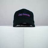 Fire Fighter Nintendo Gameboy game embroidered baseball cap black / retro / vintage / gamer / gaming / embroidery / patch / hat / dad hat / cap / iron on patch / embroidered patch / badge / applique / embroidered / punk patches / trucker hat / snapback / caps / dad hats / baseball hat / mens hat / womens hat / embroidered hat / dad cap / embroidered cap