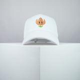 Super Mario Fire Flower embroidered baseball cap white / mario / nintendo / gamer / gaming / embroidery / patch / hat / dad hat / cap / iron on patch / embroidered patch / badge / applique / embroidered / punk patches / trucker hat / snapback / caps / dad hats / baseball hat / mens hat / womens hat / embroidered hat / dad cap / embroidered cap