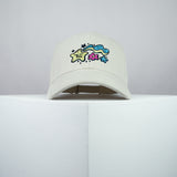 Floral Superstar embroidered baseball cap beige / happy hippie / boho / bohemian / star / embroidery / patch / hat / dad hat / cap / iron on patch / embroidered patch / badge / applique / embroidered / punk patches / trucker hat / snapback / caps / dad hats / baseball hat / mens hat / womens hat / embroidered hat / dad cap / embroidered cap