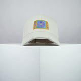 Flowers with Peace embroidered baseball cap beige / japanese / japan / flower / floral / streetwear / embroidery / patch / dad / hat / cap / clothing // Hatty Hats / iron on patch / dad hat embroidered patch / badge / applique / embroidered / punk patches / trucker hat / snapback / caps / dad hats / baseball hat / mens hat / womens hat / embroidered hat / dad cap / embroidered cap