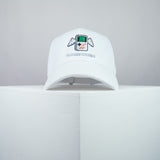 Game over embroidered baseball cap white / gameboy color / SNES / nintendo / N64 / gaming / gamer / embroidery / patch / dad / hat / cap / clothing // Hatty Hats / iron on patch / dad hat embroidered patch / badge / applique / embroidered / punk patches / trucker hat / snapback / caps / dad hats / baseball hat / mens hat / womens hat / embroidered hat / dad cap / embroidered cap
