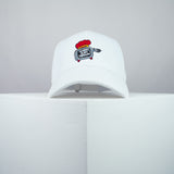 Gaming is my therapy embroidered baseball cap white / SNES / nintendo / N64 / gaming / gamer / embroidery / patch / dad / hat / cap / clothing // Hatty Hats / iron on patch / dad hat embroidered patch / badge / applique / embroidered / punk patches / trucker hat / snapback / caps / dad hats / baseball hat / mens hat / womens hat / embroidered hat / dad cap / embroidered cap
