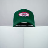 Girl power hands embroidered baseball cap green / feminist / feminism / gift for her / embroidery / patch / hat / dad hat / cap / iron on patch / embroidered patch / badge / applique / embroidered / punk patches / trucker hat / snapback / caps / dad hats / baseball hat / mens hat / womens hat / embroidered hat / dad cap / embroidered cap