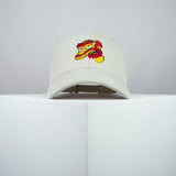 Groundskeeper Willie embroidered baseball cap beige / the simpsons / bart / marge / homer / embroidery / patch / hat / dad hat / cap / iron on patch / embroidered patch / badge / applique / embroidered / punk patches / trucker hat / snapback / caps / dad hats / baseball hat / mens hat / womens hat / embroidered hat / dad cap / embroidered cap