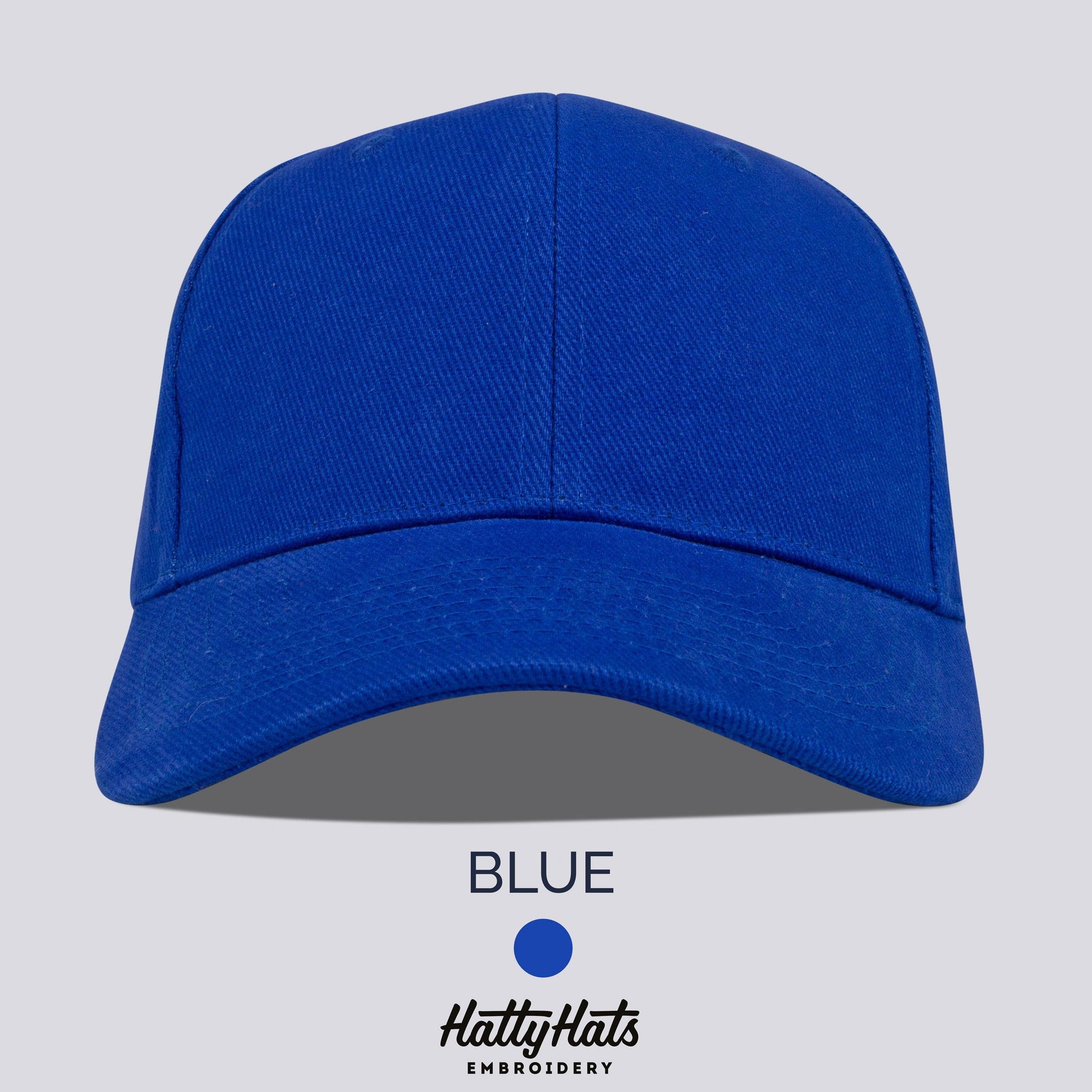 Plain Unisex Baseball Cap - 10 Colours Available