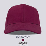 Plain Unisex Baseball Cap - 10 Colours Available