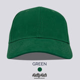 Plain Unisex Baseball Cap - 10 Colours Available