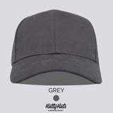 Plain Unisex Baseball Cap - 10 Colours Available