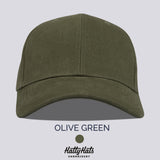 Plain Unisex Baseball Cap - 10 Colours Available