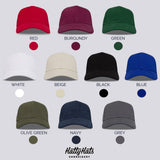 Plain Unisex Baseball Cap - 10 Colours Available