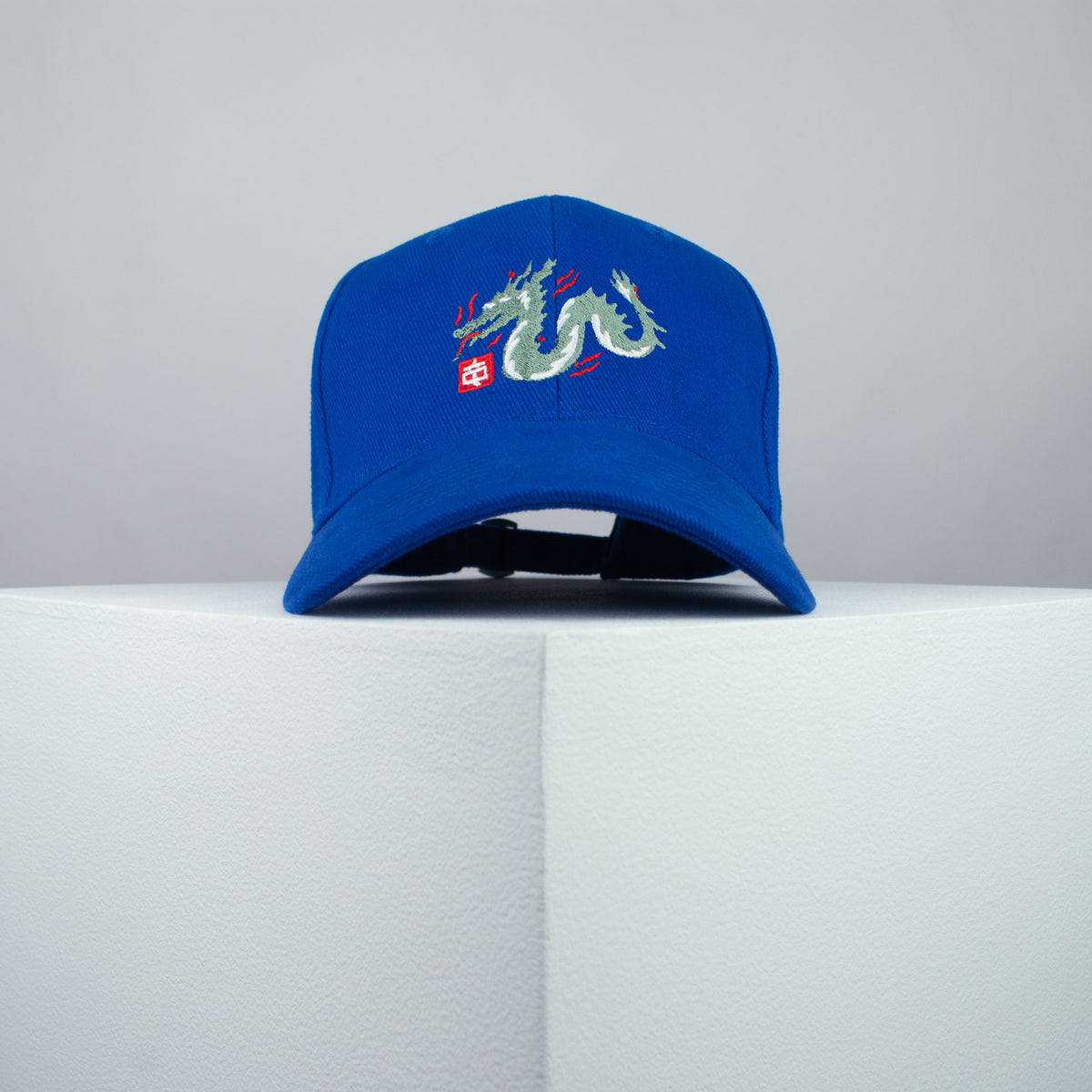 Japanese dragon embroidered baseball cap blue / dragons / japan / japanese / streetwear / embroidery / patch / dad / hat / cap / clothing // Hatty Hats / iron on patch / dad hat embroidered patch / badge / applique / embroidered / punk patches / trucker hat / snapback / caps / dad hats / baseball hat / mens hat / womens hat / embroidered hat / dad cap / embroidered cap