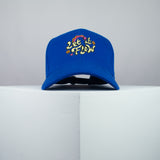 Let it Flow embroidered baseball cap blue / happy hippie / boho / bohemian / star / embroidery / patch / hat / dad hat / cap / iron on patch / embroidered patch / badge / applique / embroidered / punk patches / trucker hat / snapback / caps / dad hats / baseball hat / mens hat / womens hat / embroidered hat / dad cap / embroidered cap