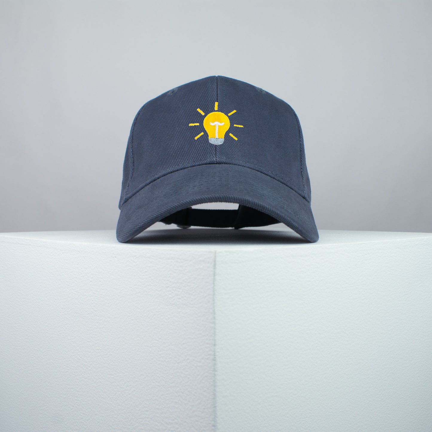 Light bulb embroidered baseball cap grey / light / patches / feminist / embroidery / patch / hat / dad hat / cap / iron on patch / embroidered patch / badge / applique / embroidered / punk patches / trucker hat / snapback / caps / dad hats / baseball hat / mens hat / womens hat / embroidered hat / dad cap / embroidered cap / website