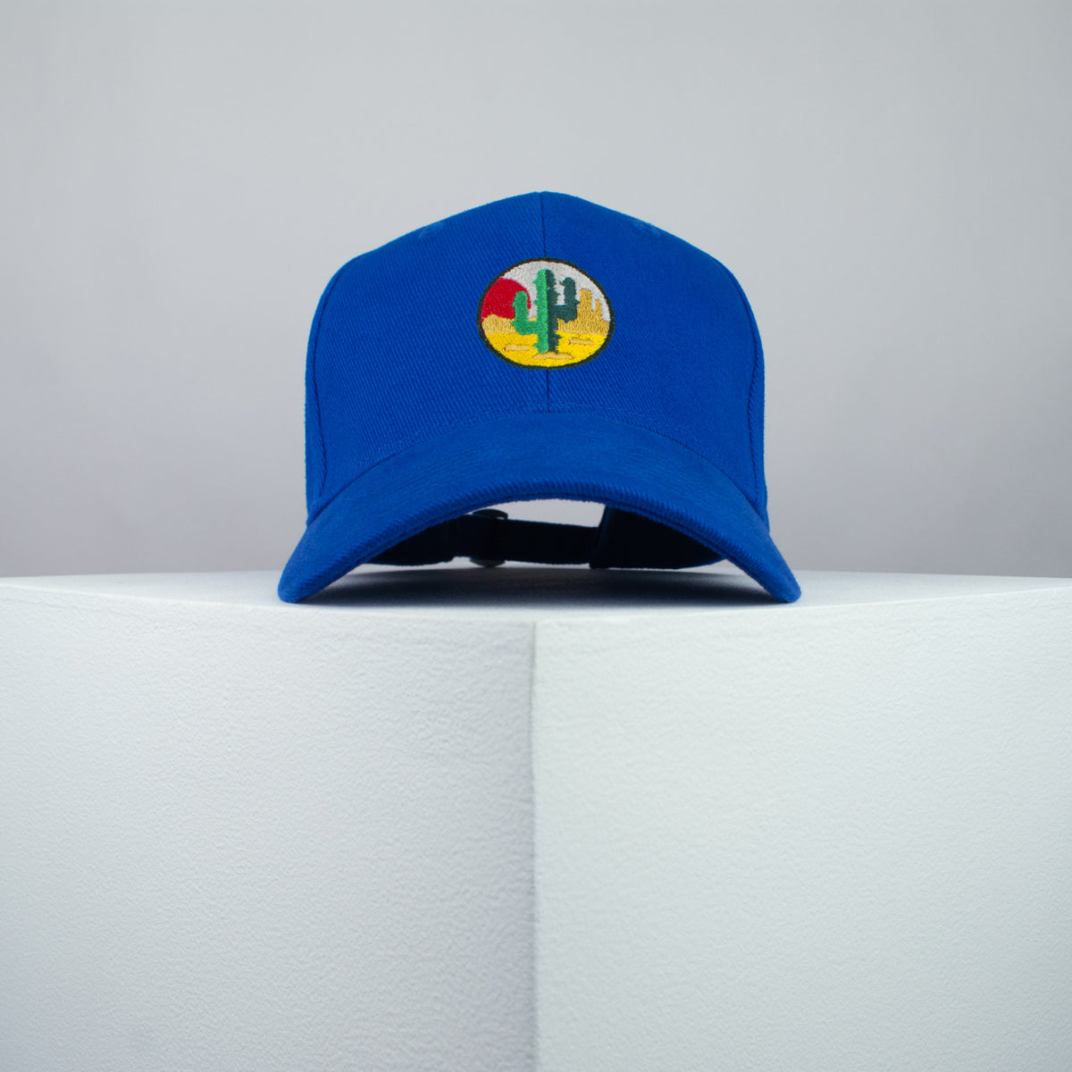 Lonely cactus embroidered baseball cap blue / cactus / gift / succulent / embroidery / patch / hat / dad hat / cap / iron on patch / embroidered patch / badge / applique / embroidered / punk patches / trucker hat / snapback / caps / dad hats / baseball hat / mens hat / womens hat / embroidered hat / dad cap / embroidered cap