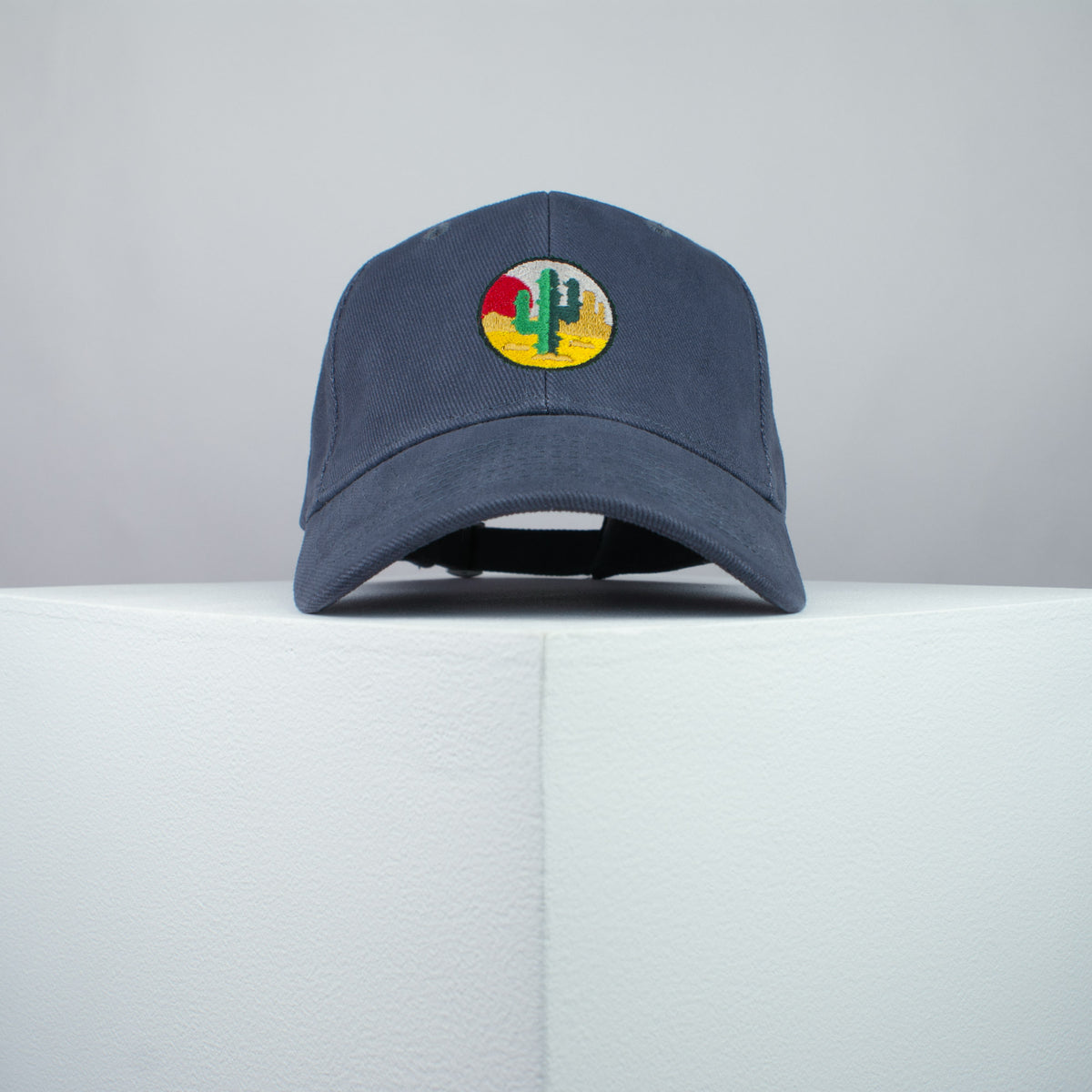 Lonely cactus embroidered baseball cap grey / cactus / gift / succulent / embroidery / patch / hat / dad hat / cap / iron on patch / embroidered patch / badge / applique / embroidered / punk patches / trucker hat / snapback / caps / dad hats / baseball hat / mens hat / womens hat / embroidered hat / dad cap / embroidered cap