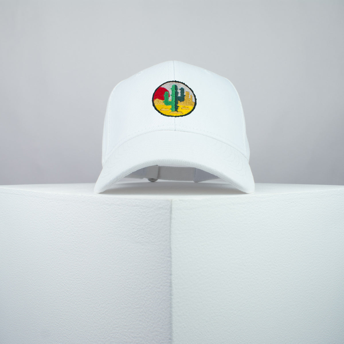 Lonely cactus embroidered baseball cap white / cactus / gift / succulent / embroidery / patch / hat / dad hat / cap / iron on patch / embroidered patch / badge / applique / embroidered / punk patches / trucker hat / snapback / caps / dad hats / baseball hat / mens hat / womens hat / embroidered hat / dad cap / embroidered cap