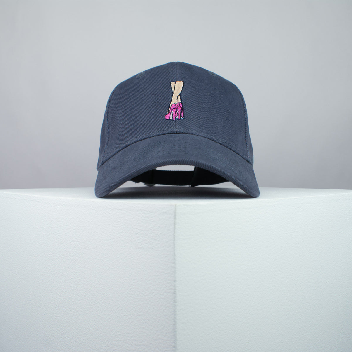 Long legs embroidered baseball cap grey / feminist / patches / feminism / embroidery / patch / hat / dad hat / cap / iron on patch / embroidered patch / badge / applique / embroidered / punk patches / trucker hat / snapback / caps / dad hats / baseball hat / mens hat / womens hat / embroidered hat / dad cap / embroidered cap / website