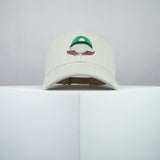 Super Mario Luigi embroidered baseball cap beige / mario / nintendo / gamer / gaming / embroidery / patch / hat / dad hat / cap / iron on patch / embroidered patch / badge / applique / embroidered / punk patches / trucker hat / snapback / caps / dad hats / baseball hat / mens hat / womens hat / embroidered hat / dad cap / embroidered cap