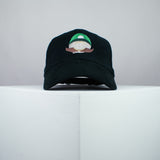 Super Mario Luigi embroidered baseball cap black / mario / nintendo / gamer / gaming / embroidery / patch / hat / dad hat / cap / iron on patch / embroidered patch / badge / applique / embroidered / punk patches / trucker hat / snapback / caps / dad hats / baseball hat / mens hat / womens hat / embroidered hat / dad cap / embroidered cap