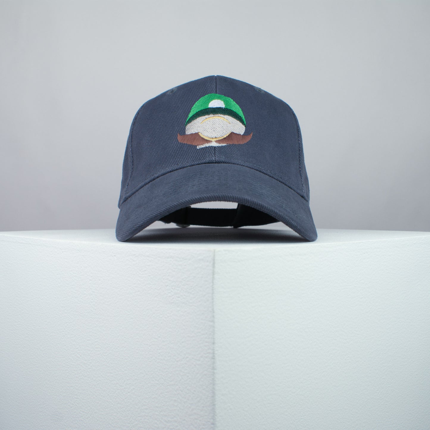 Super Mario Luigi embroidered baseball cap grey / mario / nintendo / gamer / gaming / embroidery / patch / hat / dad hat / cap / iron on patch / embroidered patch / badge / applique / embroidered / punk patches / trucker hat / snapback / caps / dad hats / baseball hat / mens hat / womens hat / embroidered hat / dad cap / embroidered cap