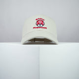 Magic Mario mushroom embroidered baseball cap beige / SNES / nintendo / N64 / gameboy / gaming / gamer / Super Mario / embroidery / patch / dad / hat / cap / clothing // Hatty Hats / iron on patch / dad hat embroidered patch / badge / applique / embroidered / punk patches / trucker hat / snapback / caps / dad hats / baseball hat / mens hat / womens hat / embroidered hat / dad cap / embroidered cap
